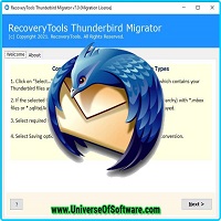 RecoveryTools Thunderbird Migrator 7.2 Free Download