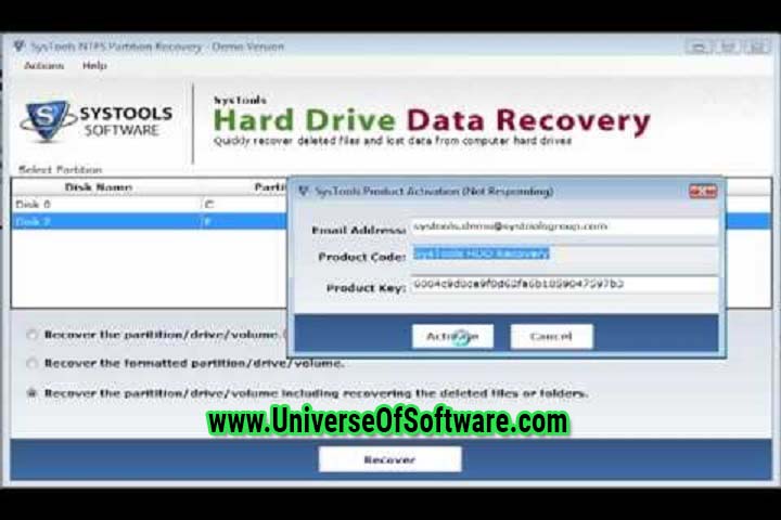 SysTools Hard Drive Data Viewer Pro v17.0.0.0 (x64) + Fix Free Download