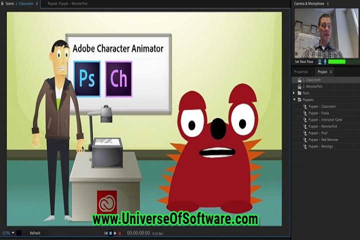 Adobe Character Animator 2022 v22.5.0.53 (x64) With keygen