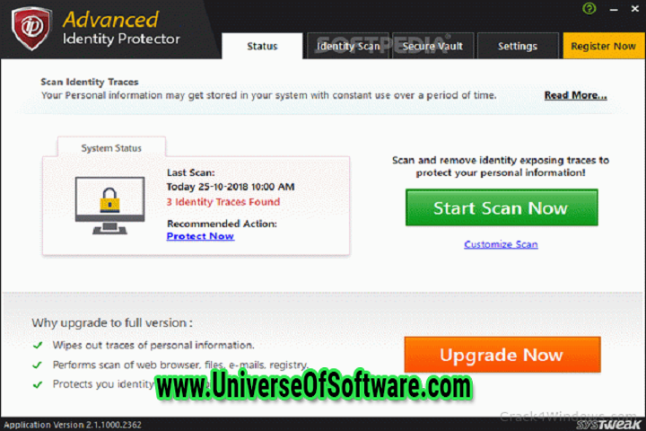 Advanced Identity Protector 2.2.1000.2770 Multilingual with key