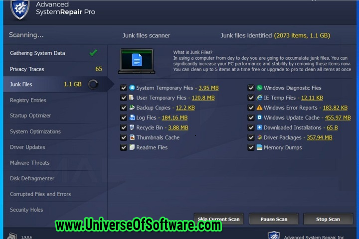 Advanced System Repair Pro v1.9.8.3 With Crack