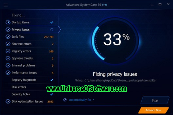 Advanced SystemCare Pro v15.3.0.227 with crack