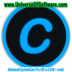 Advanced SystemCare Pro v15.4.0.248 + Fix Full Version Advanced SystemCare Pro v15.4.0.248 + Fix Free Download