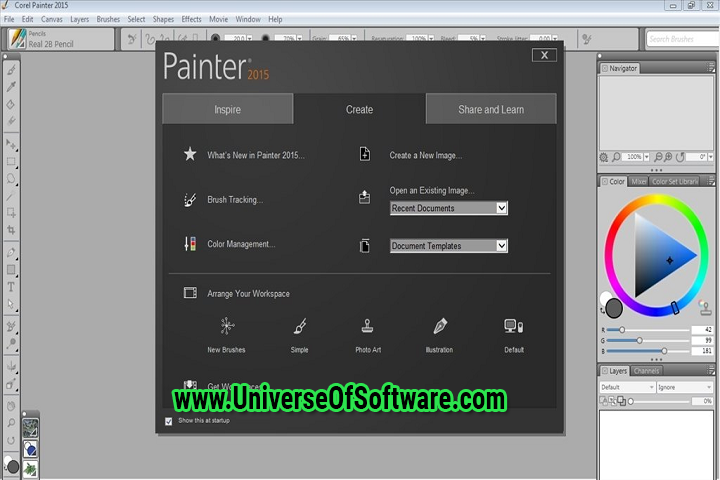Corel Painter 2023 v23.0.0.244 (x64) Multilingual Portable Patch