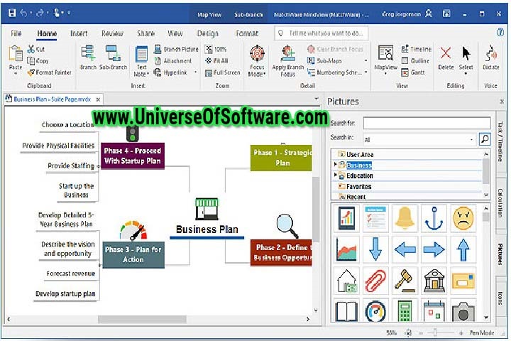 MatchWare MindView 8.0 Build 27539 Latest version with key
