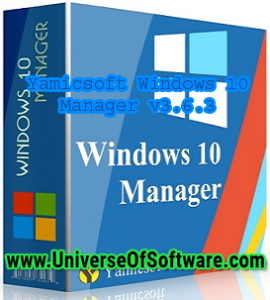 Yamicsoft Windows 10 Manager v3.6.3 Multilingual Portable key