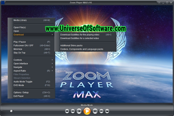 Zoom Player MAX v17.0 Build 1700 with Patch