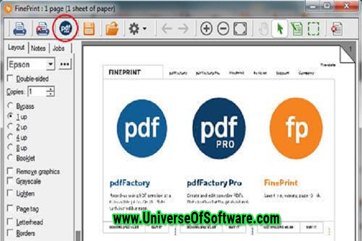 pdfFactory Pro v8.18 Latest version 