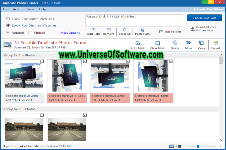 3delite Duplicate Picture Finder v1.0.82.90 with Patch