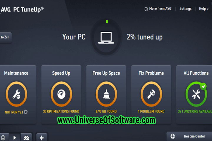 AVG PC TuneUp Pro v20.1 Build 1997 with Patch