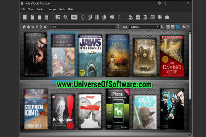 Alfa eBooks Manager Pro & Web 8.4.101.1 Multilingual with Patch
