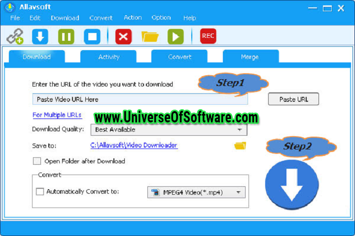 Allavsoft Video Downloader Converter with Crack
