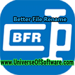 Better File Rename 6.27 Latest version