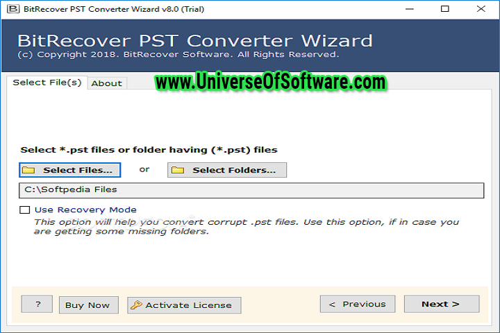 BitRecover PST Converter Wizard 13.3 with Crack