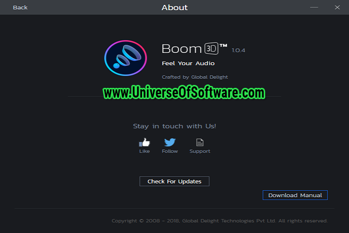 Boom 3D v1.4.0 (x64) with Key