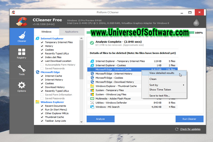 CCleaner Professional v6.01.9825 with Key