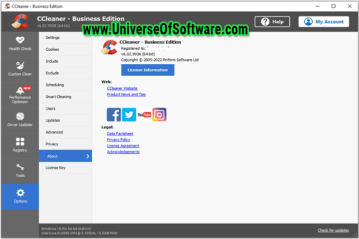 CCleaner v6.02.9938 All Edition with Patch