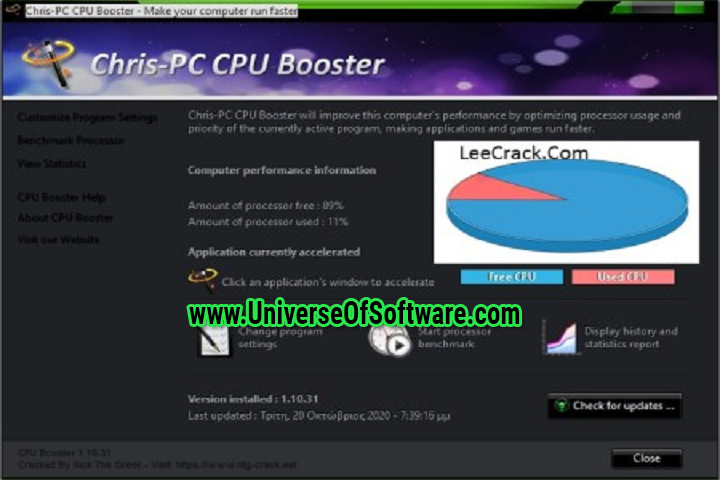 Chris-PC CPU Booster v2.02.02 with crack
