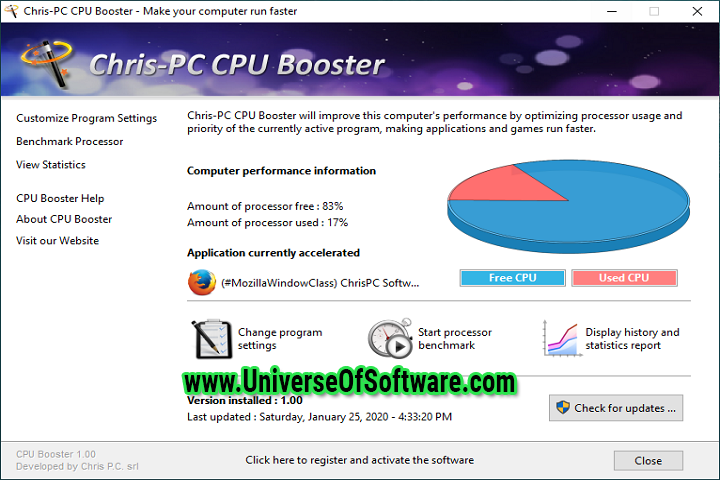Chris-PC CPU Booster v1.06.18 incl Patch 100% working