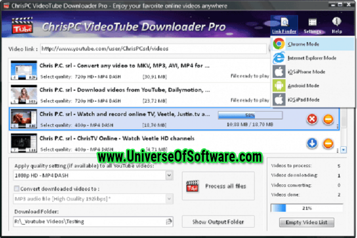 ChrisPC VideoTube Downloader Pro 14.22.0402 with crack