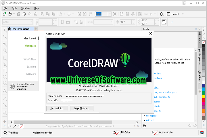 Corel DRAW Graphics Suite 2022 v24.1.0.360 with patch