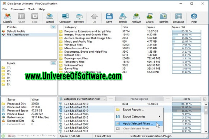 Disk Sorter Pro 14.2.16 with patch