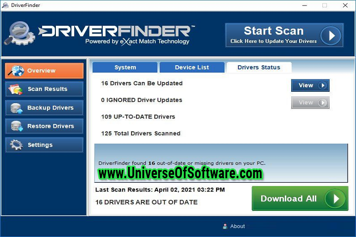 DriverFinder v4.2.0 Latest Version with patch