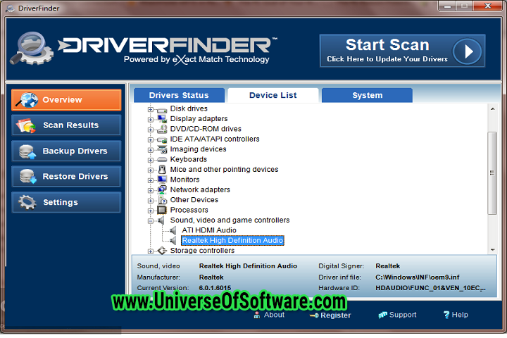 DriverFinder v4.2.0 with key
