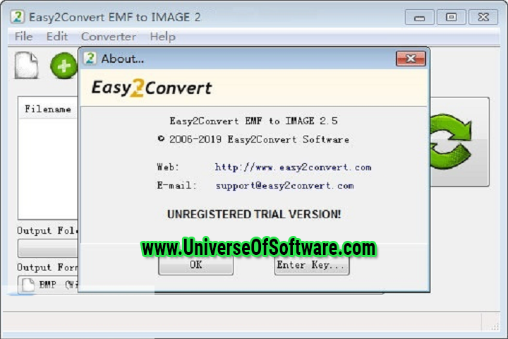 Easy2Convert EMF to IMAGE v2.9 with key