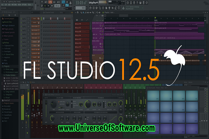 FL Studio v12.5.1.5 + Crack