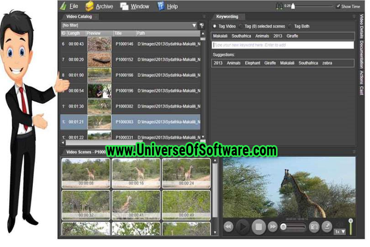 Fast Video Cataloger v8.3.0.2 with Key