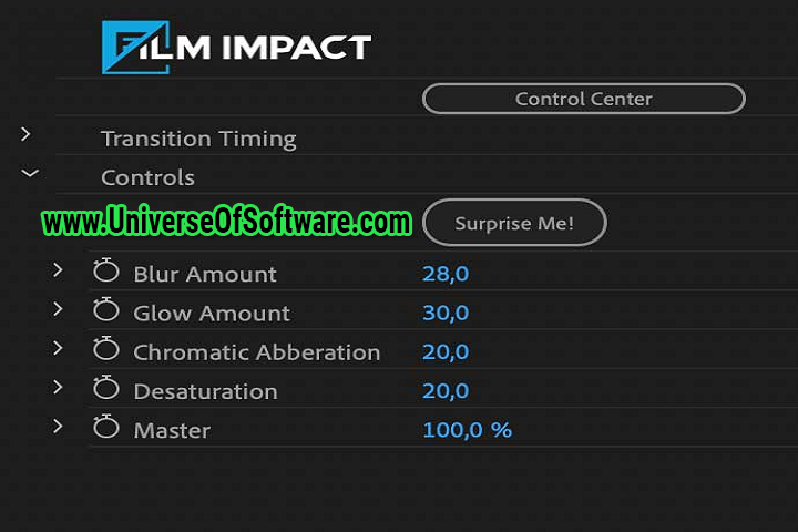 FilmImpact Premium Video Transitions v4.7.2 with Key