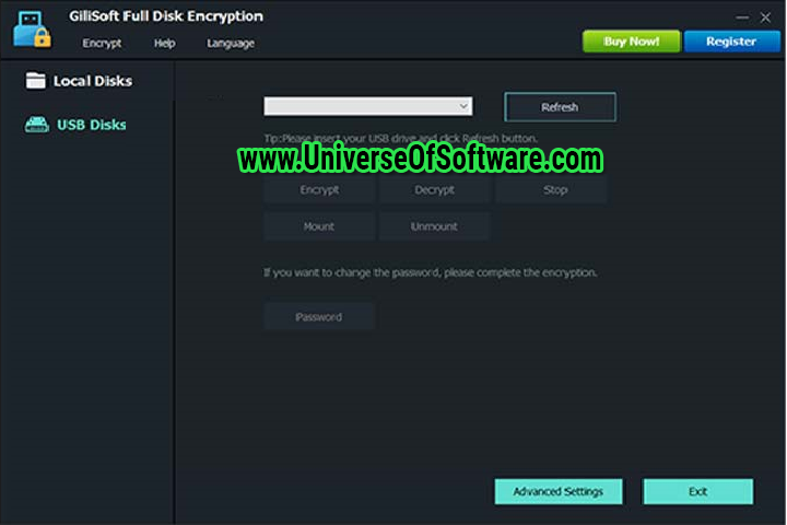 GiliSoft Full Disk Encryption v5.1 with key