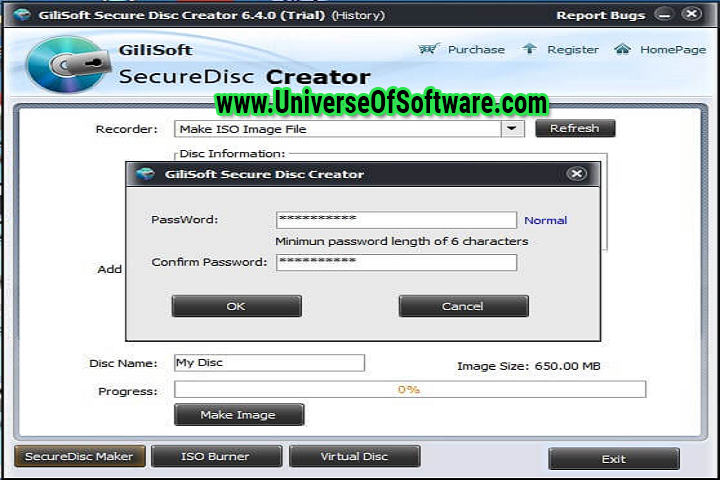 GiliSoft Secure Disc Creator v8.2 with Key