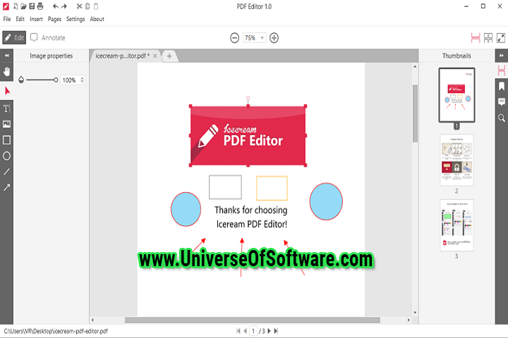 Icecream PDF Editor Pro 2.62 Multilingual 