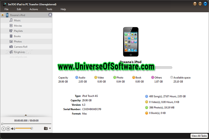 ImTOO iPad to PC Transfer 5.7.36 with keygen