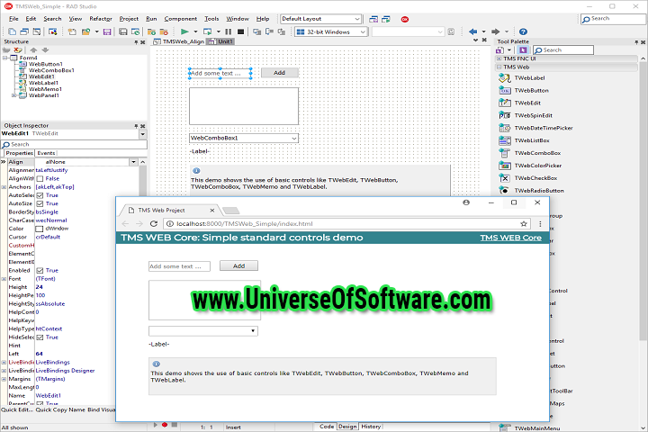 IntraWEB Ultimate 15.2.61 with Patch