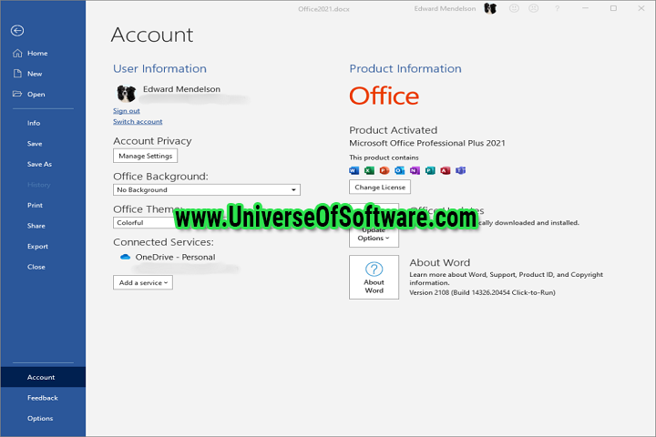 Microsoft Office LTSC 2021 with keygen