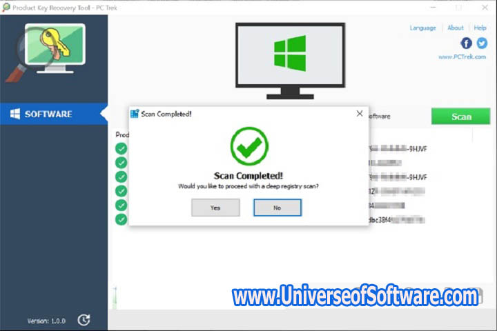 Product Key Recovery Tool 1.0.0 Free Download