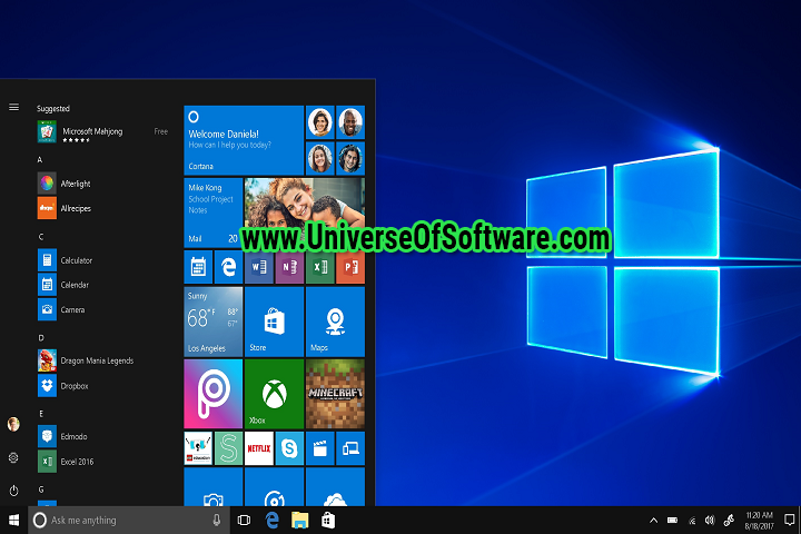 Windows 10 Pro 21H2 Build 19044.1826 with Key