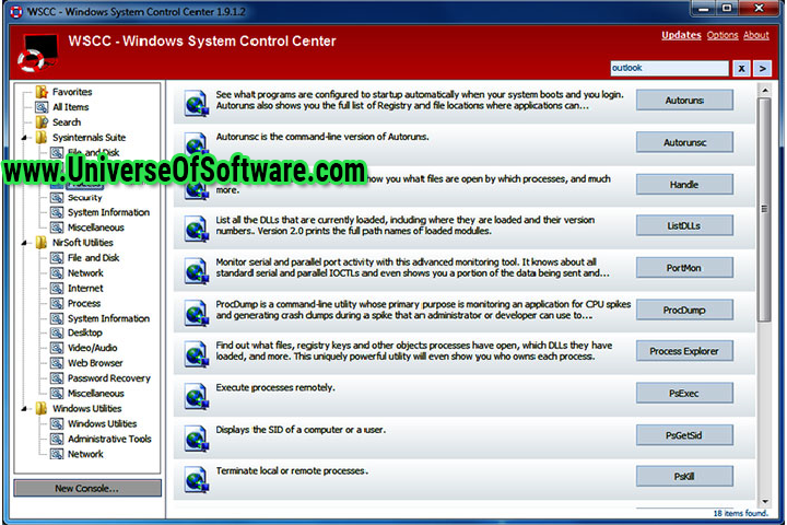 Windows System Control Center 7.0.2 with Patch