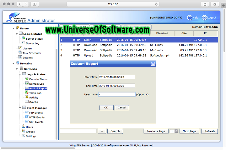 Wing FTP Server Corporate 7.1.1 with Crack