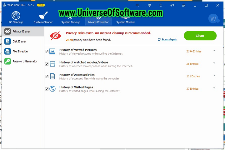 Wise Care 365 Pro v6.3.3.611 with Patch