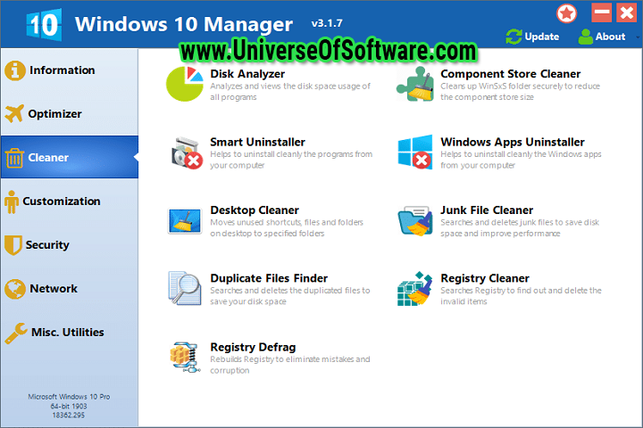 Yamicsoft Windows 11 Manager 1.1.2.0 with Crack