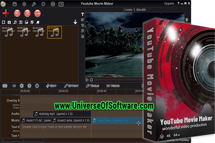 YouTube Movie Maker Platinum v22.03 with key