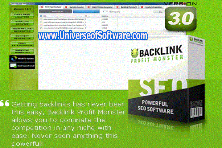 Backlink Profit Monster 3.0.4 Free Download