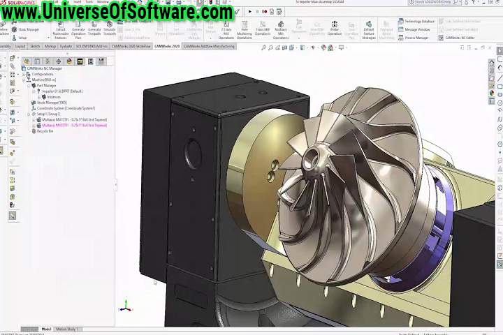 CAMWorks 2022 SP3 for SolidWorks with Key