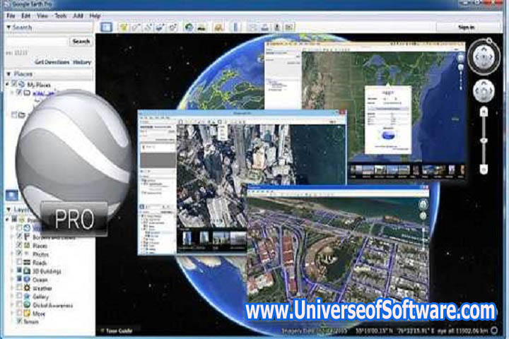 Google Earth Pro v7.3.4.8573 Free Download