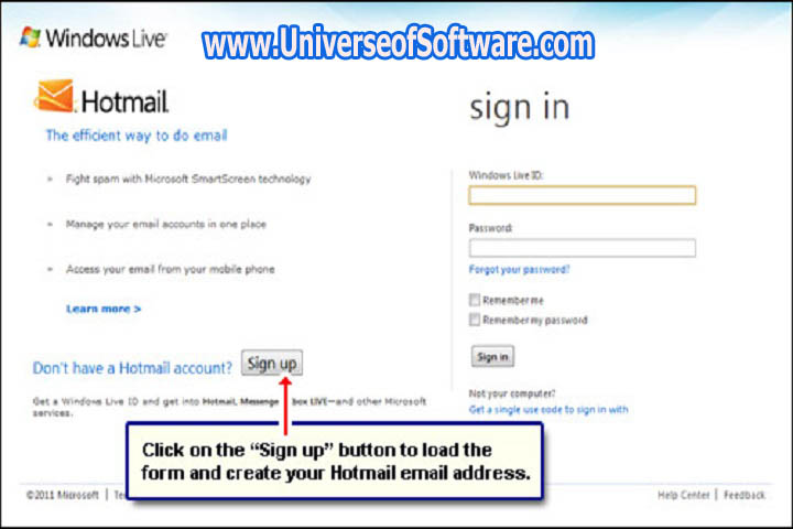 Hotmail Account Creator Free Download