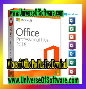 Microsoft Office Pro Plus 2016 Free Download